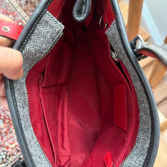 Vintage Coach Herringbone Bag - Picture 2 of 4